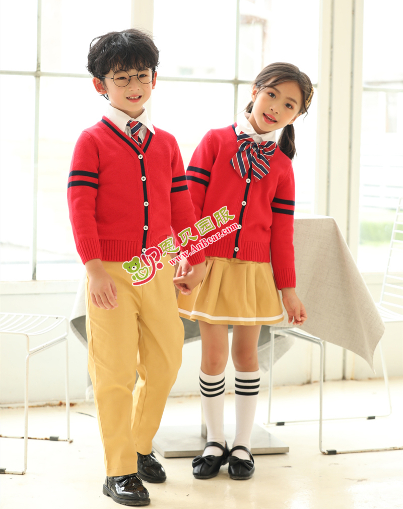 N80350AB幼儿园秋冬园服礼服-2019新款园服|2020春季新款校服