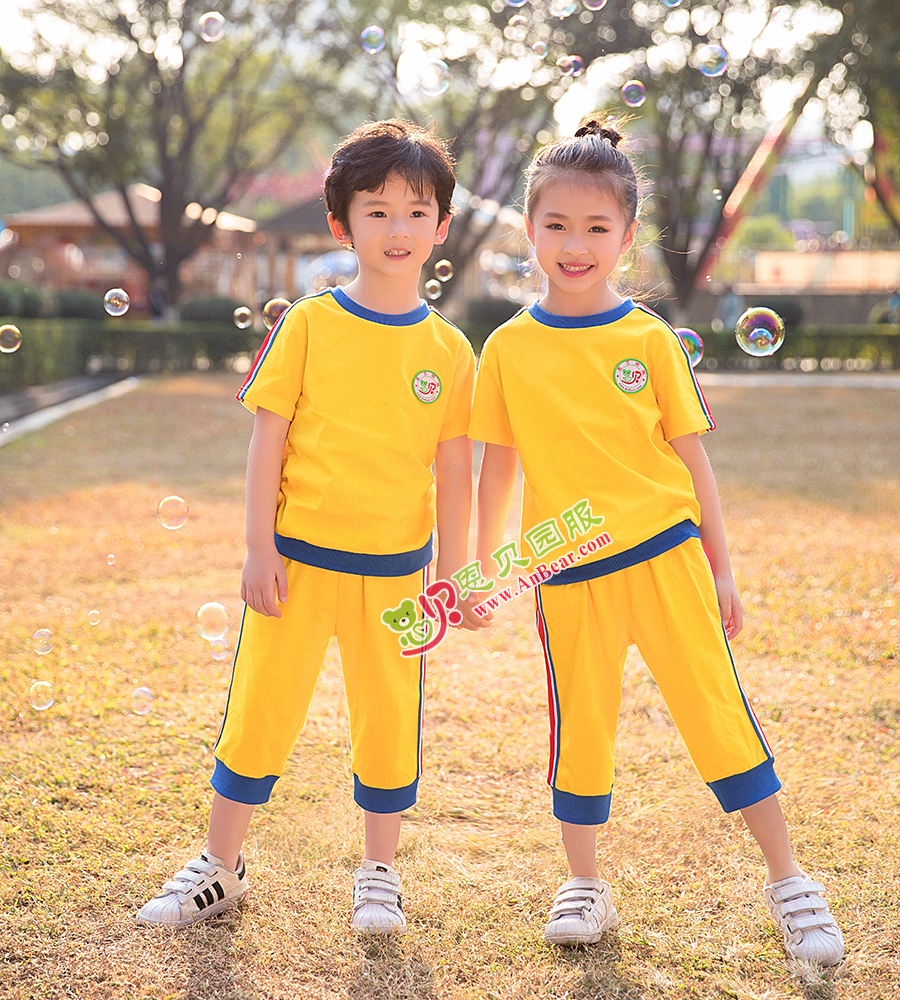 2018夏季幼儿园园服N10247