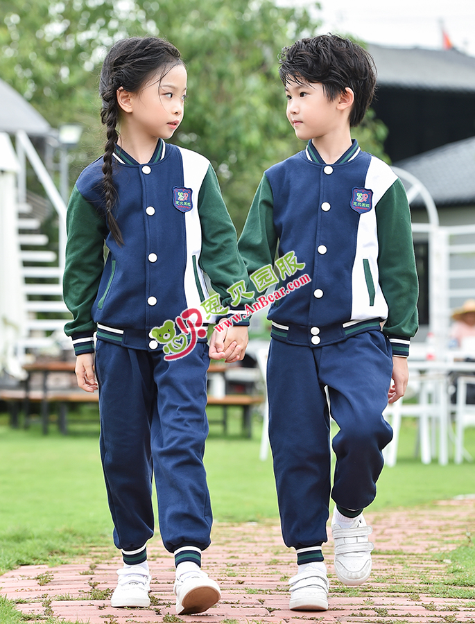 N20458幼儿园春秋园服-2022秋季新款园服|校服定制源头厂家