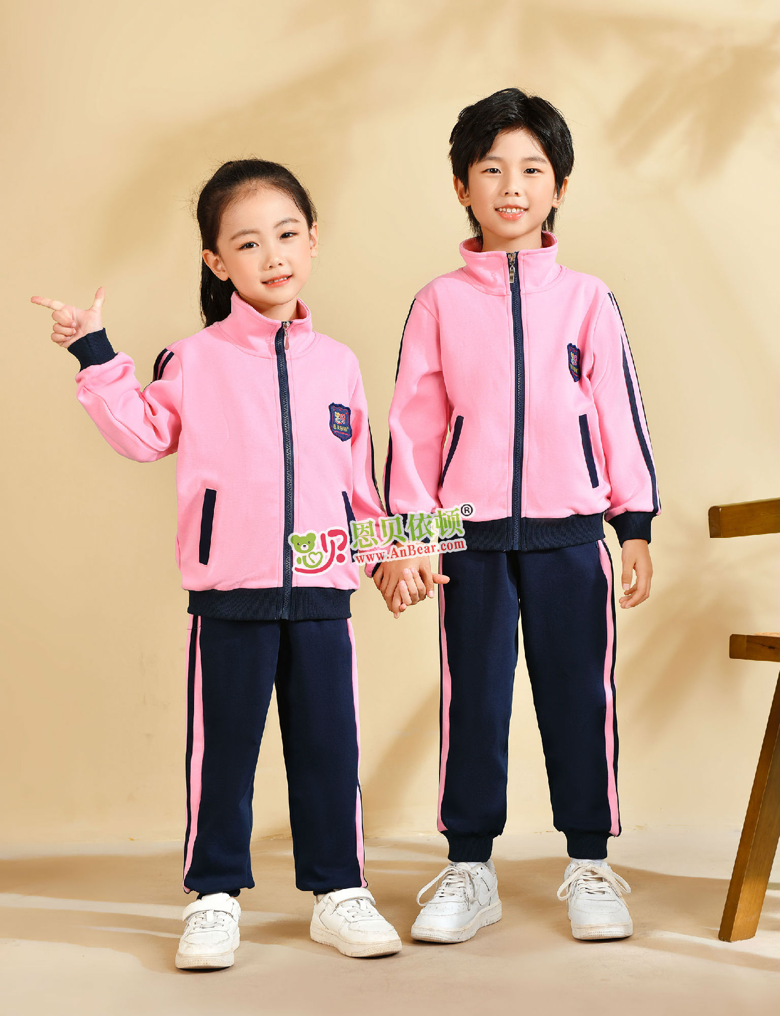 N20577幼儿园春秋园服2023-2024春秋季新款园服|校服定制源头厂