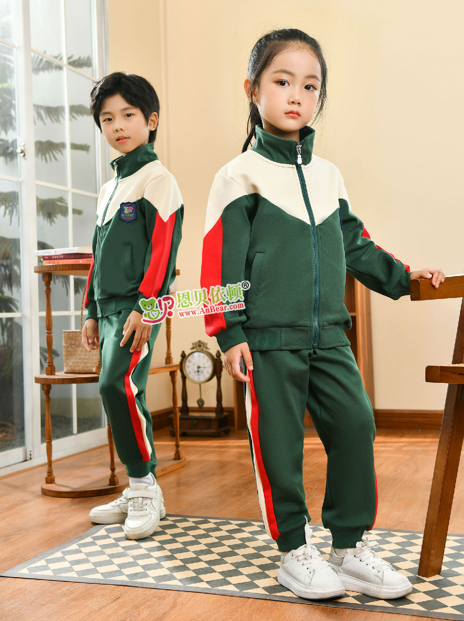 N20580幼儿园春秋园服2023-2024春秋季新款园服|校服定制源头厂