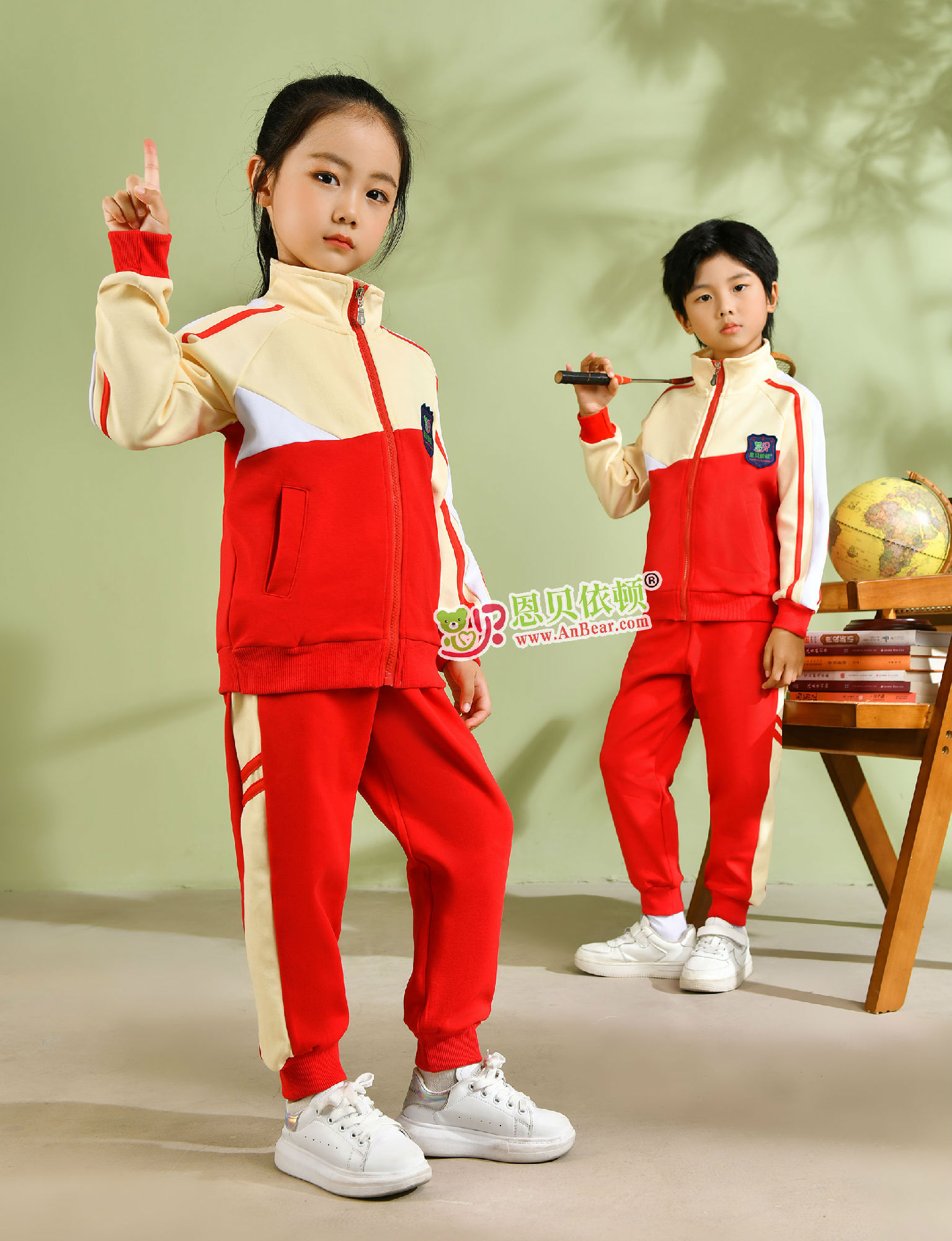 N20587幼儿园春秋园服2023-2024春秋季新款园服|校服定制源头厂