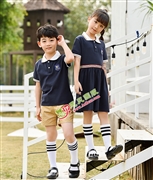 N10434AB连衣裙幼儿园夏季园服-2021夏季新款园服|2021英伦风校服