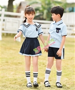 N10449AB幼儿园夏季园服-2021夏季新款园服|2021海军风校服