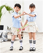 N10454AB幼儿园礼服款式-2021夏季新款园服|2021英伦风校服