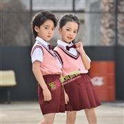 N10504AB幼儿园夏季园服-2022夏季新款园服|2022英伦风校服|恩贝依顿园服