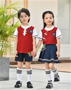 N10506AB幼儿园夏季园服-2022夏季新款园服|2022民族风校服|恩贝依顿园服