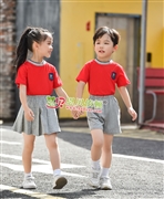 N10556AB幼儿园夏季园服-2023夏季新款园服|2023运动款校服|恩贝依顿园服