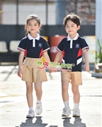 N10561AB幼儿园夏季园服-2023夏季新款园服|2023英伦风校服|恩贝依顿园服