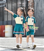 N10570AB幼儿园夏季园服-2023夏季新款园服|2023英伦风校服|恩贝依顿园服