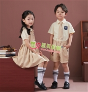 N10607AB幼儿园夏季园服-2024夏季新款园服|2024英伦风校服|恩贝依顿园服