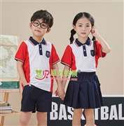 N10609AB幼儿园夏季园服-2024夏季新款园服|2022英伦风校服|恩贝依顿园服