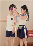 N10612AB幼儿园夏季园服-2024夏季新款园服|2024英伦风校服|恩贝依顿园服