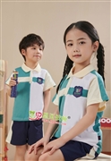 N10613AB幼儿园夏季园服-2024夏季新款园服|2024英伦风校服|恩贝依顿园服