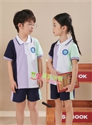 N10614AB幼儿园夏季园服-2024夏季新款园服|2024英伦风校服|恩贝依顿园服